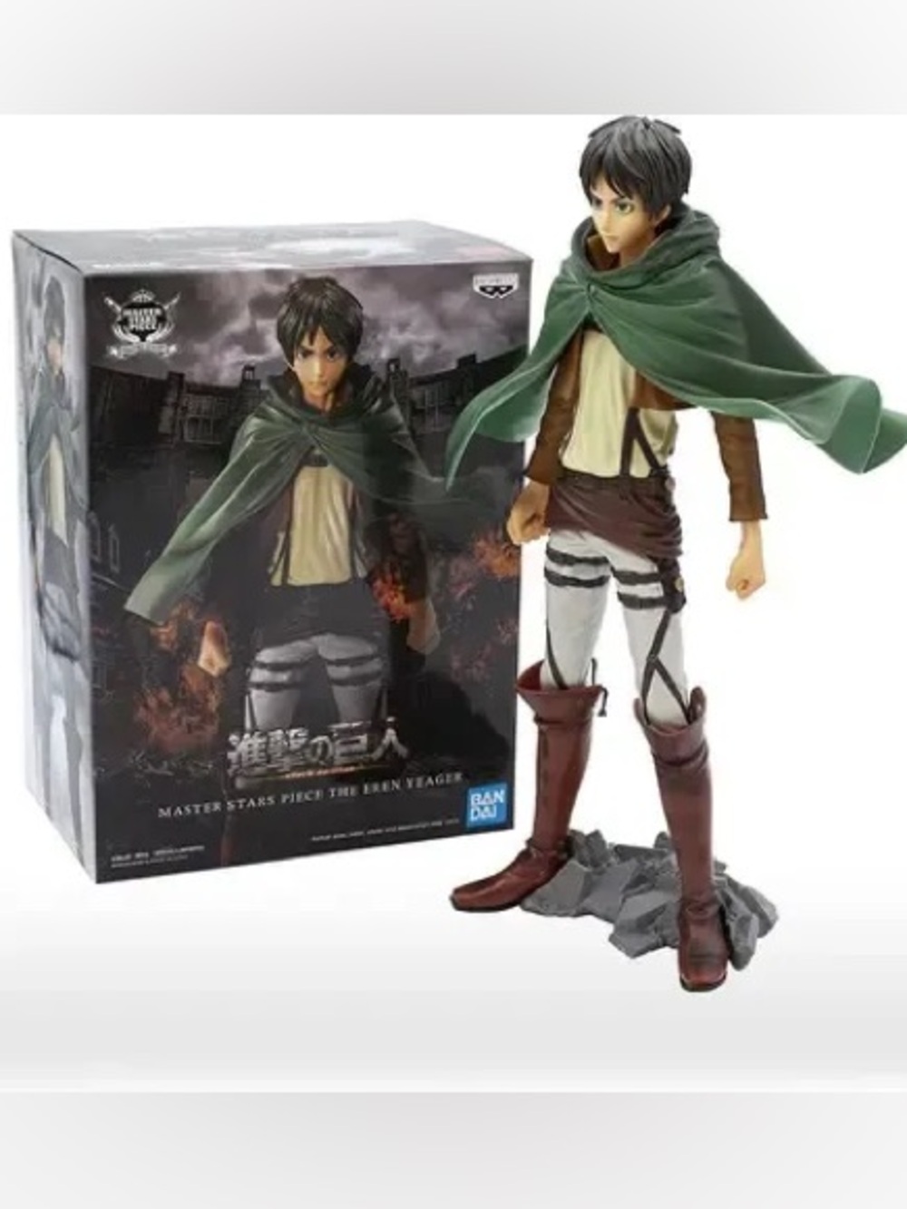 Banpresto Eren Yeager Attack on Titan Figure Bandai NEW